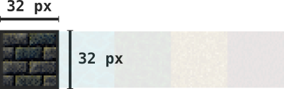 Tile width and height in the tileset