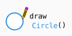 Draw Circle Function Call