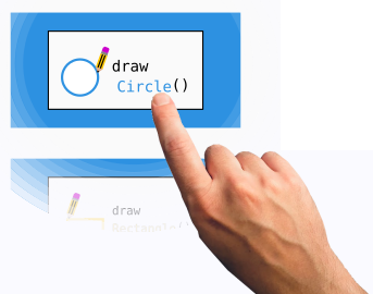 Calling a function that draws a circle