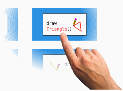 Calling a function that draws a triangle