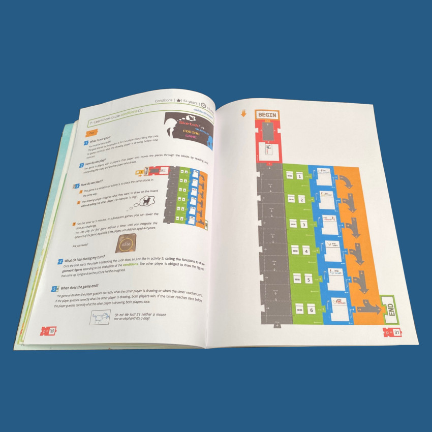 Code Book, a book for learning code for children