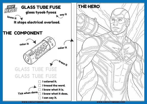 Electronics Coloring Book for Future Engineers