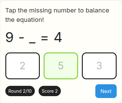 Fun Algebra: Balance the Equation!